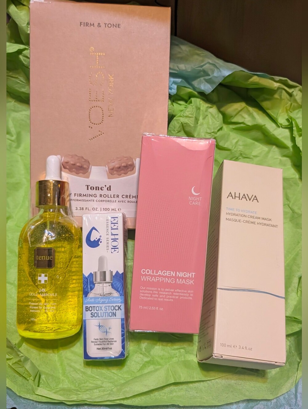 Skincare Bundle Botox,Collagen,Creme Mask, Firming Cream And More Great Bundle!